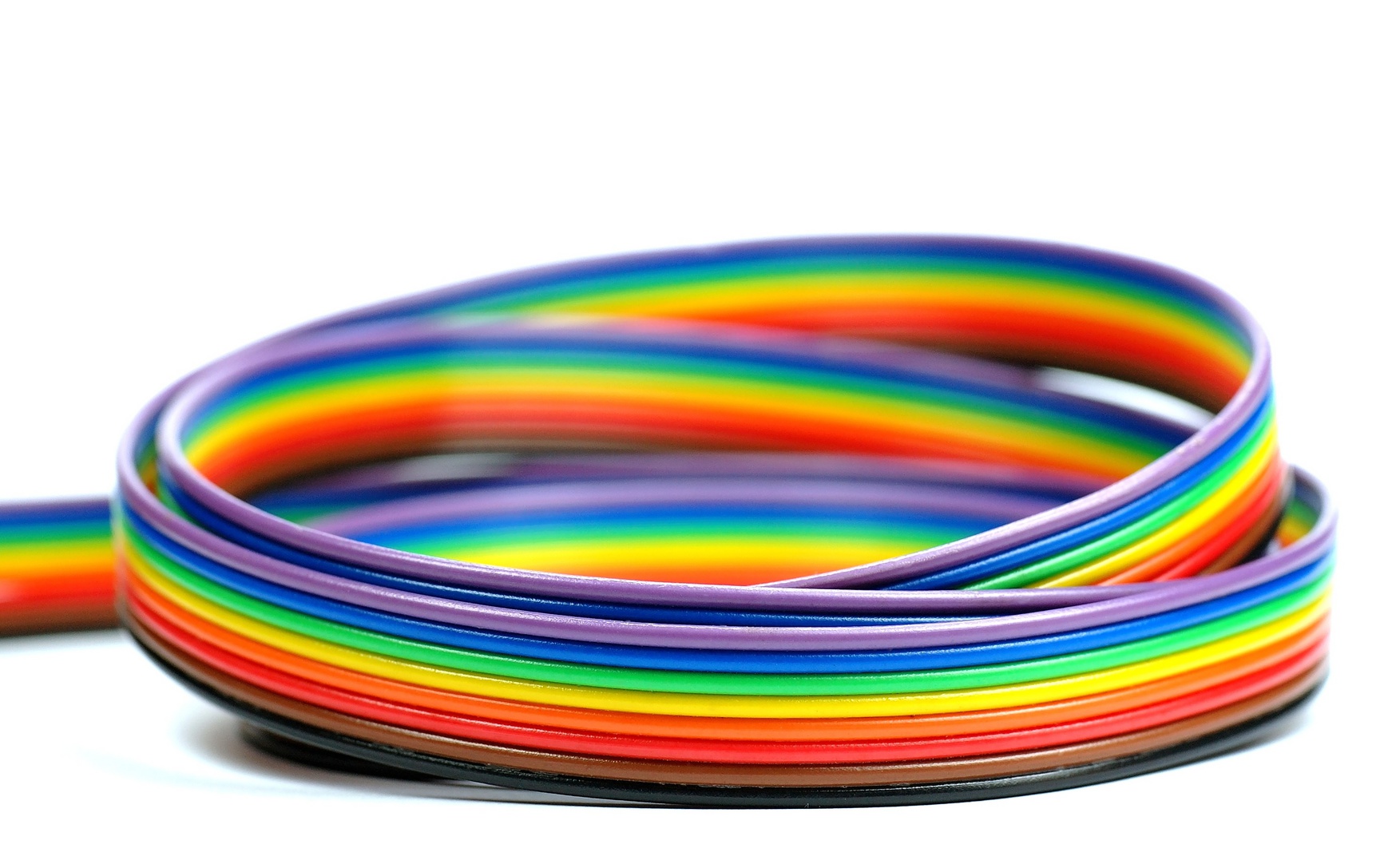 câbles de couleur
