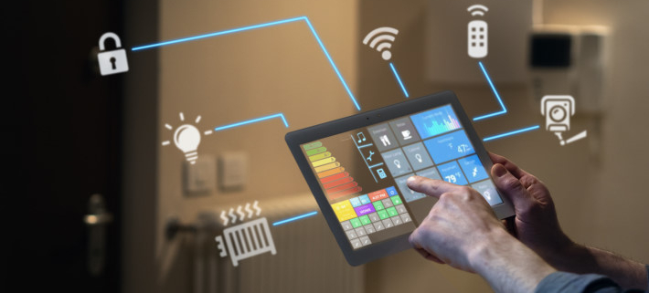 Tout savoir sur le réseau domotique d'une maison intelligente