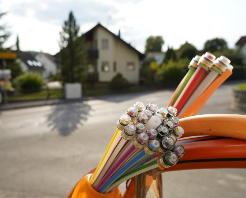 Etapes d'installation d'une fibre optique